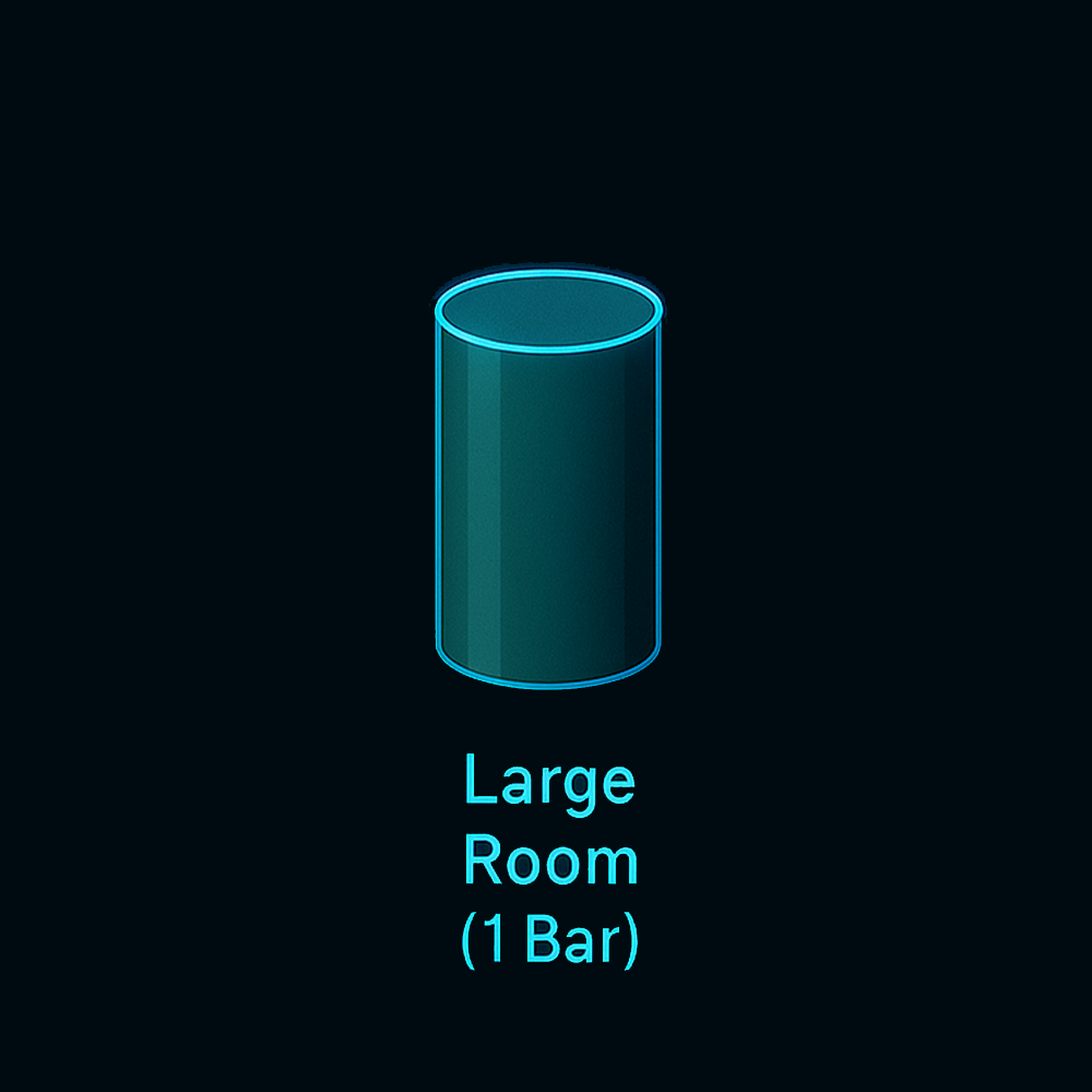 reverb size